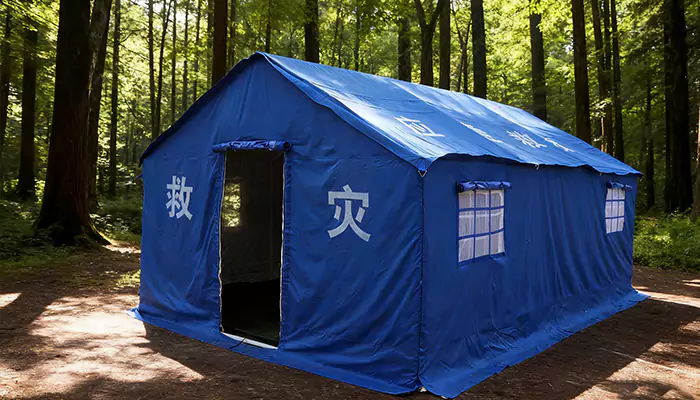 Subitis subsidio tentoriis praesidium praesidium ad vitam tuendam confirma